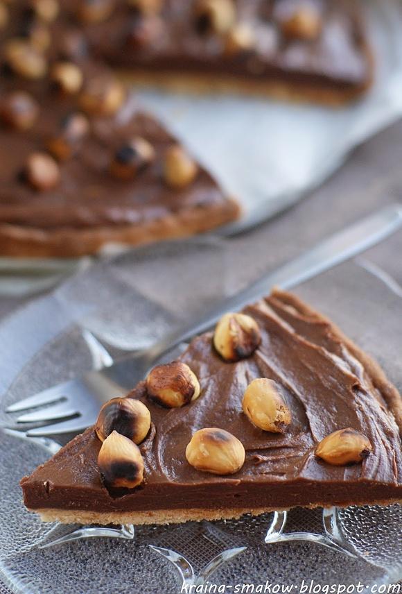 Tarta z Nutellą i orzechami