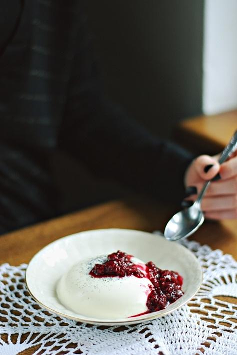 Waniliowa panna cotta