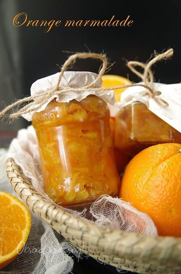 Konfitura pomarańczowa