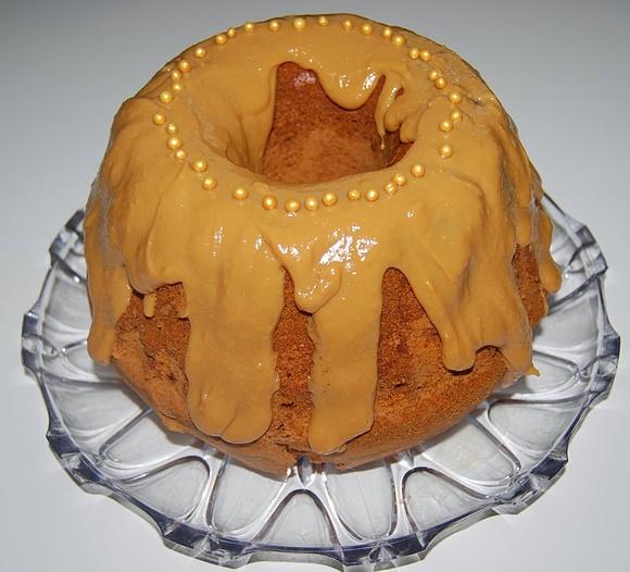 Babka piaskowa z kajmakiem