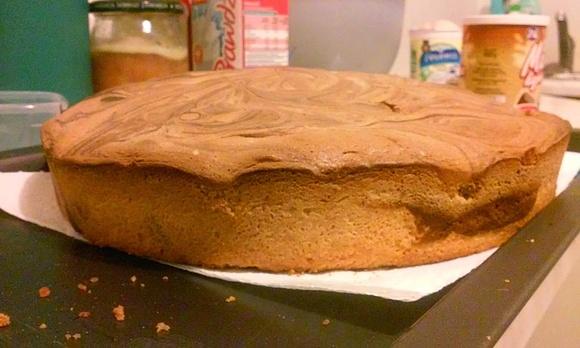Zachwycający biszkopt na tort
