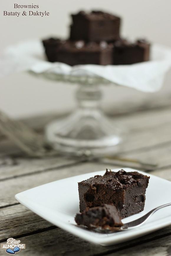 Czekoladowe brownie z batatów wegańskie bezglutenowe