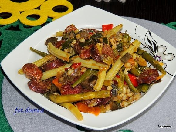 Warzywne curry z pęczakiem