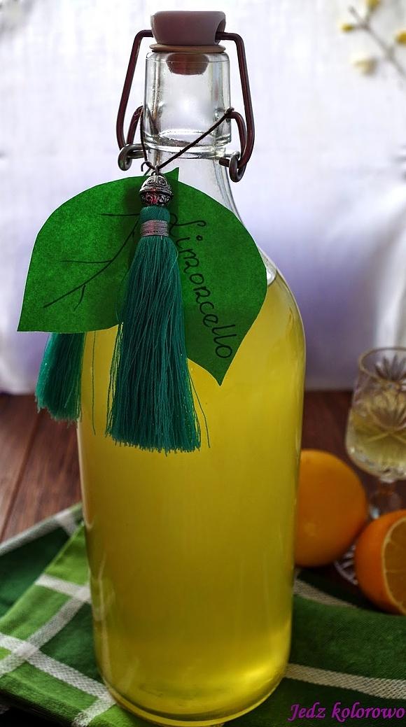 Likier cytrynowy limoncello - cytrynówka
