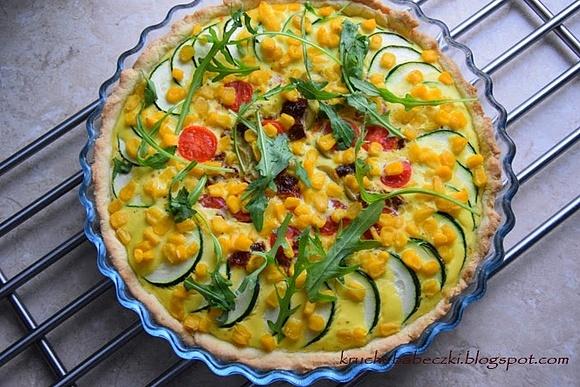 Tarta z warzywami