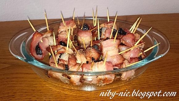 Śliwki w boczku