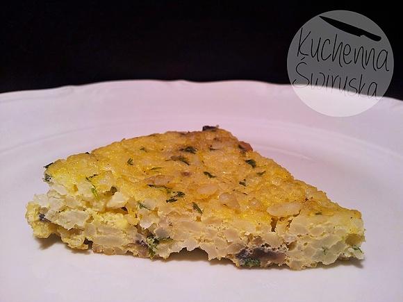 Resztkowe gotowanie – tortilla z ryżu