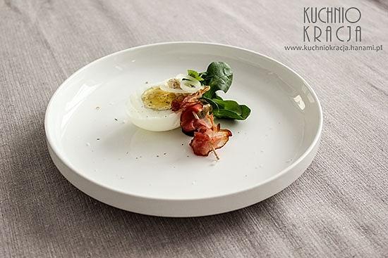 Jajka z boczkiem i roszponką – Wielkanoc 2015