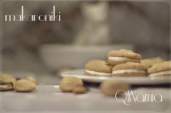 Makaroniki migdałowe z mascarpone i amaretto