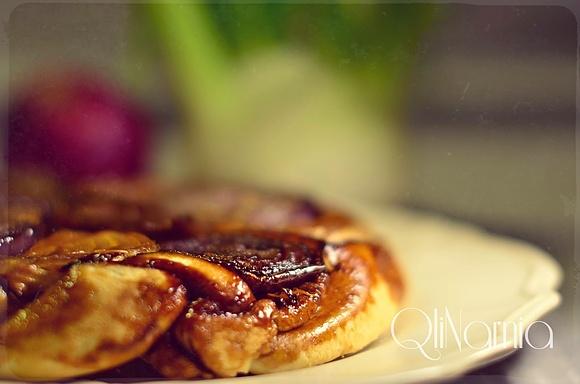 Tarta tatin z fenkułem