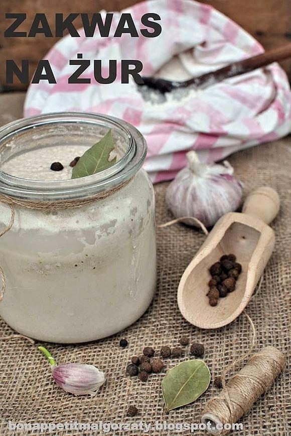 Zakwas na żurek domowy z mąki żytniej