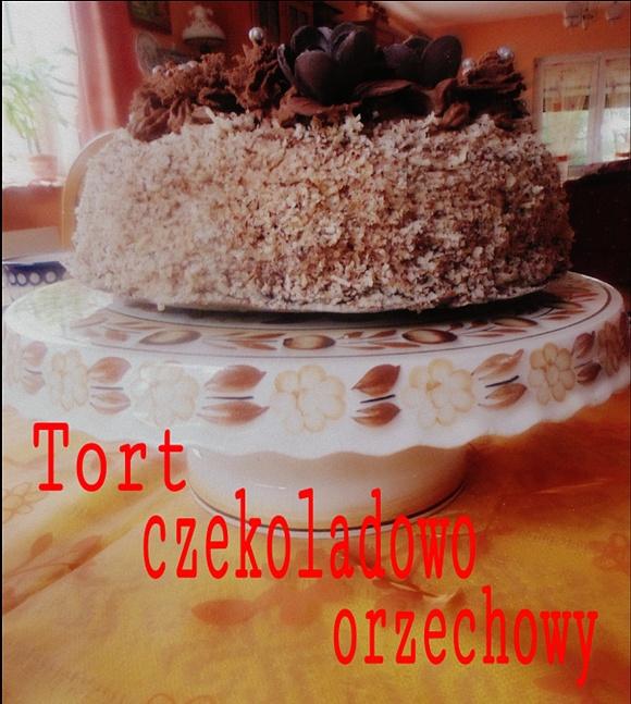 Tort czekoladowo-orzechowy Klasyk