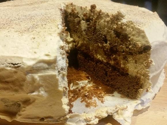 Ciasto kawowo-czekoladowe z mascarpone i cappuccino