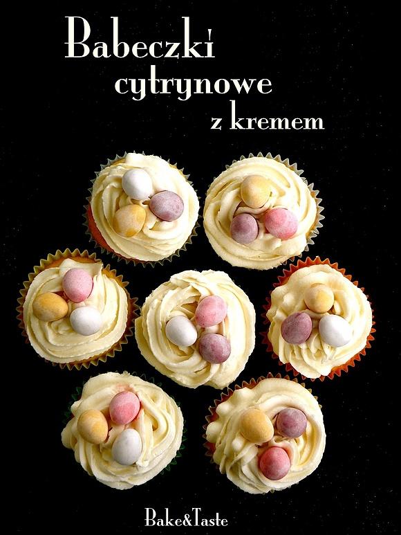 Świąteczne babeczki cytrynowe z kremem