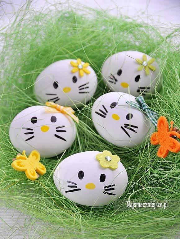 Pisanki hello kitty – łatwy sposób na wielkanocne dekoracje dla dzieci