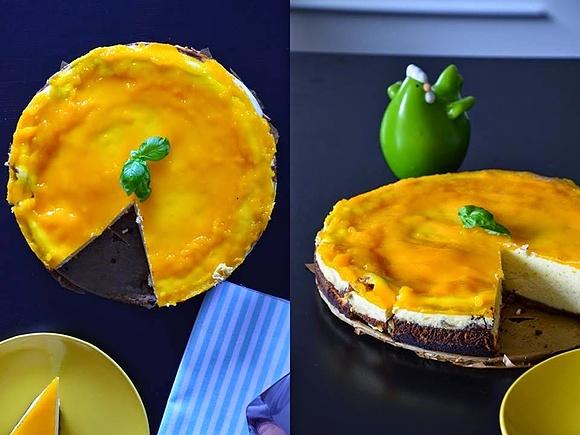 Sernik mango