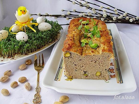 Pasztet wieprzowy z pistacjami