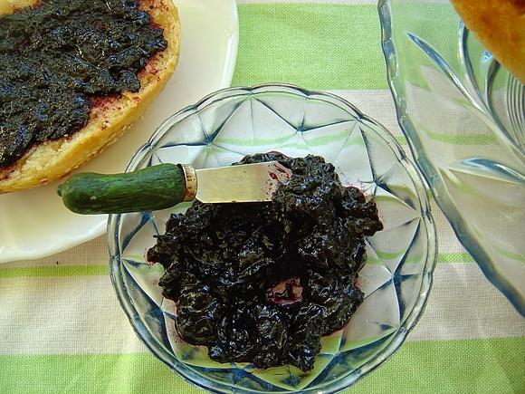 Dżem jagodowo-brzoskwiniowy