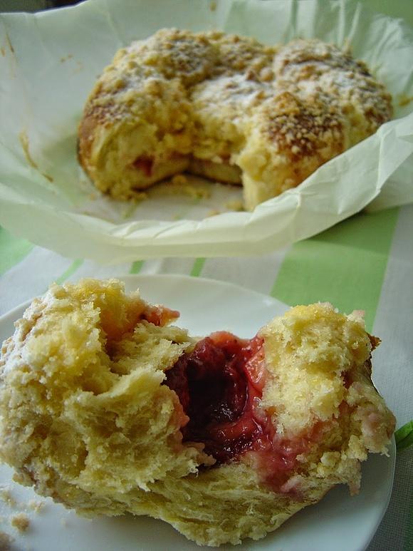 Buchty z truskawkami