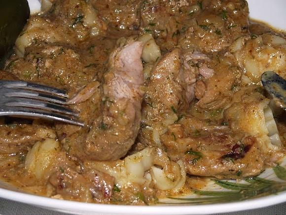 Wieprzowina w cebuli