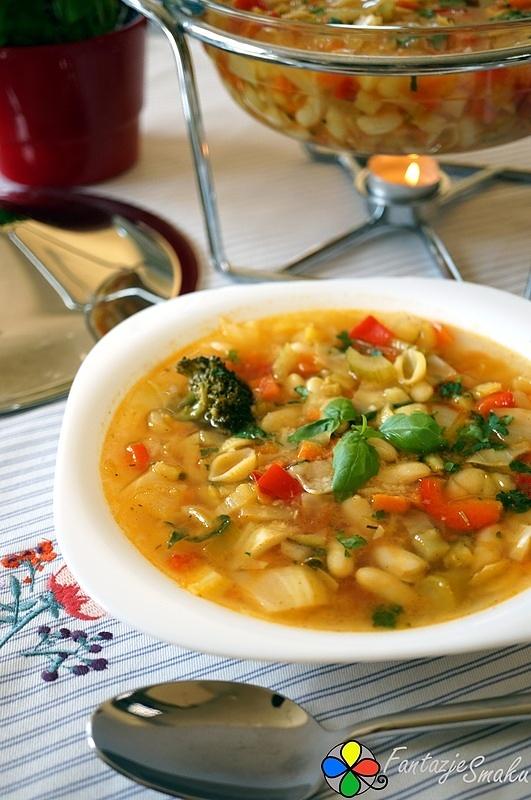 Minestrone - włoska zupa warzywna