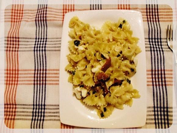 Makaron feta dla nerwusów