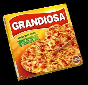Wokół norweskiego stołu pizza Grandiosa