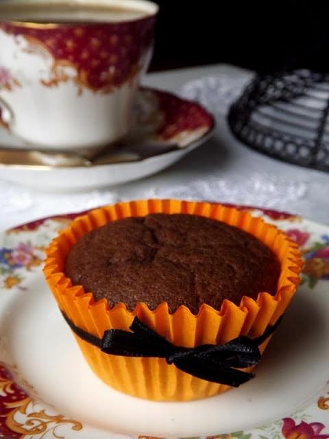 Muffinki czekoladowe z dynią