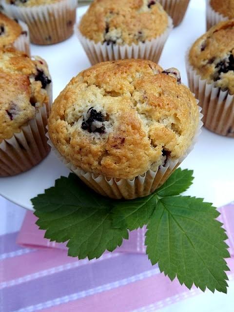 Muffinki z czernicami