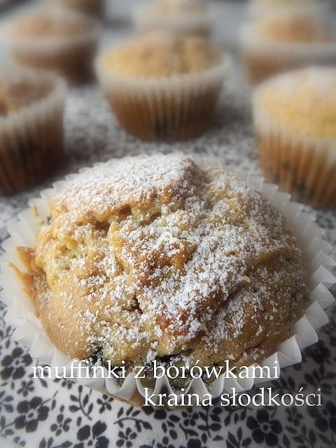 Muffinki z borówkami