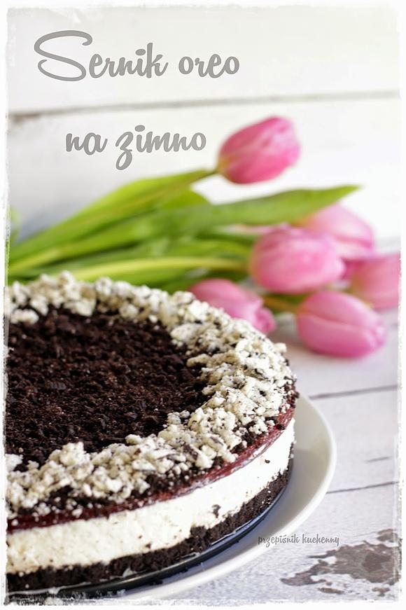Sernik Oreo na zimno
