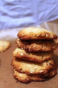 Anzac biscuits kokosowe ciastka owsiane