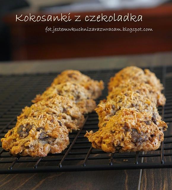 Kokosanki z czekoladą na nadmiar białek