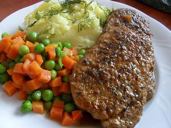 Schab w zalewie z brązowego cukru