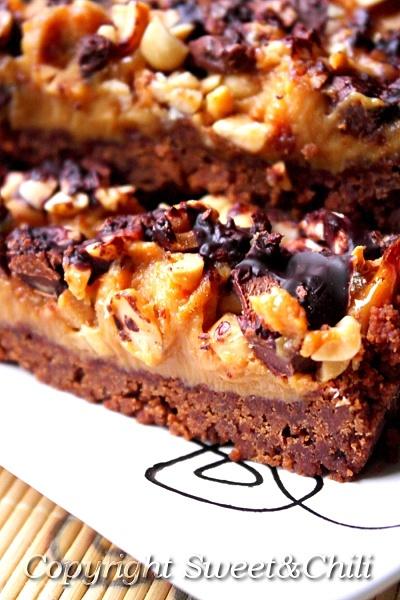 Domowe batoniki Snickers