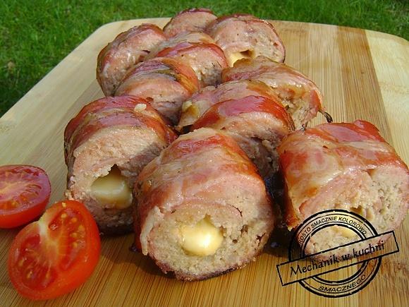 Rolada z wieprzowiny z serem na grilla