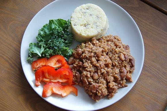 Mielone z kalafiora z curry i garam masala