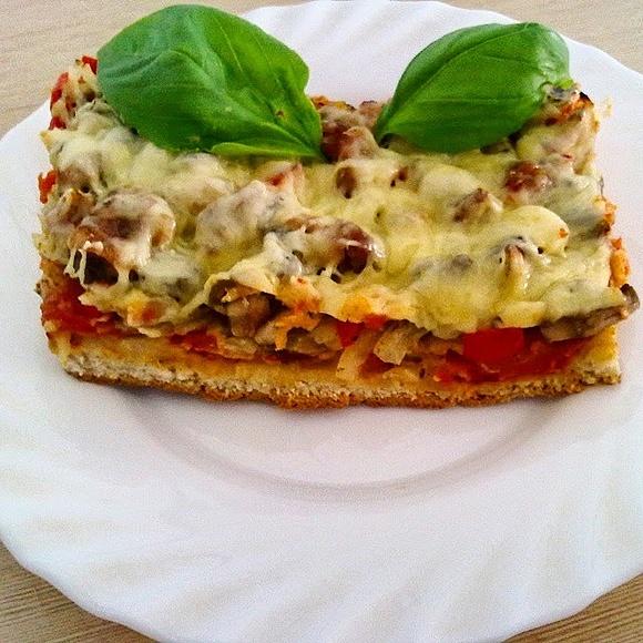 Domowa pizza, smaczna i pożywna