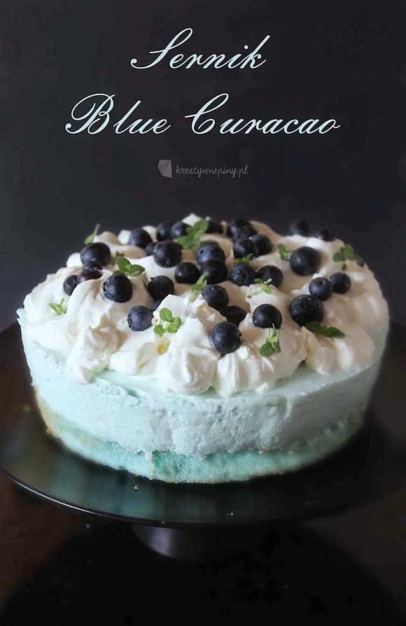 Sernik Blue Curacao