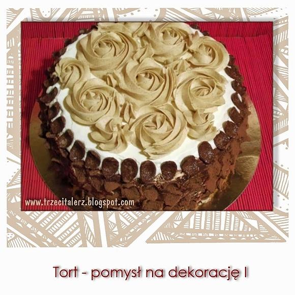 Pomysł na dekorację tortu