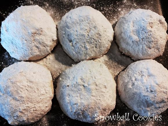 Snowball Cookies bez glutenu mleka i jajek