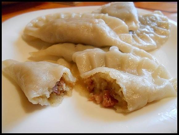 Pierogi z ziemniakami i kaszą gryczaną