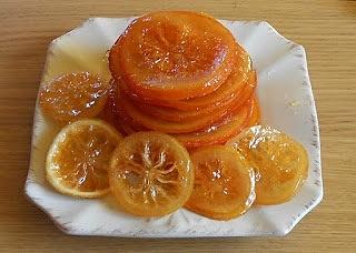 Kandyzowane pomarańcze i cytryny