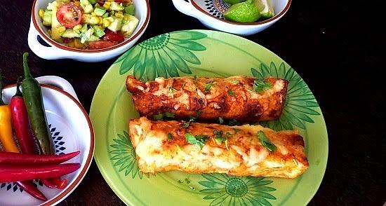 Enchiladas de Pollo