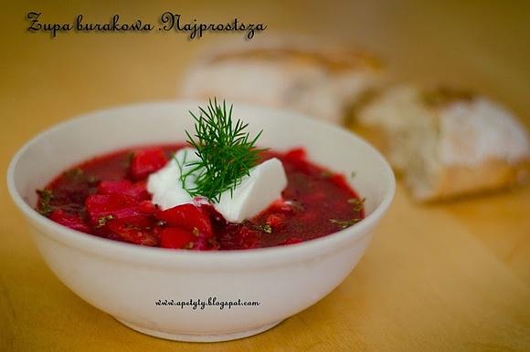 Zupa burakowa najprostsza