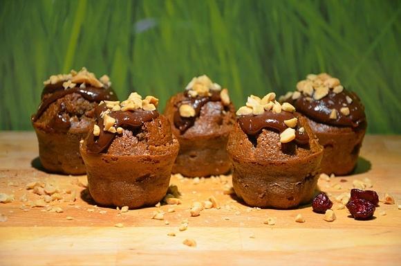 Czekoladowe muffinki z kaszy gryczanej
