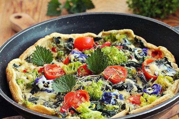 Omlet z pokrzywami