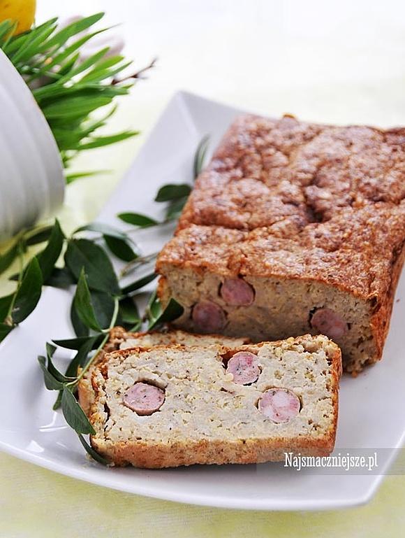 Babka ziemniaczana z białą kiełbasą, kaszą jaglaną i delikatniejsza wersja
