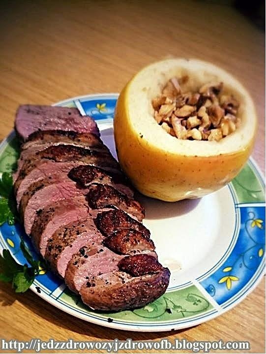 Pieczona pierś z kaczki w 30 minut