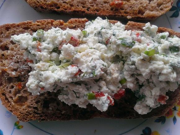 Serek śniadaniowy homemade na zdrowe śniadanie